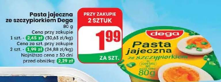 Pasta jajeczna ze szczypiorkiem
