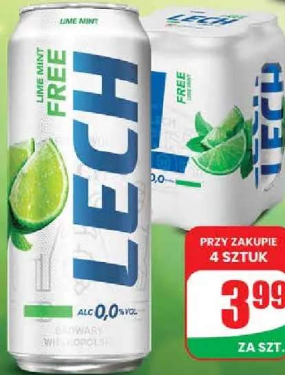 Piwo Lech smakowe puszka