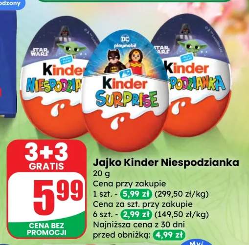 Jajko Kinder Niespodzianka