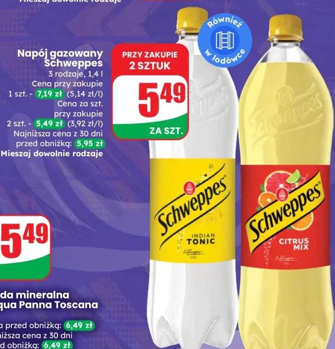 Napój gazowany Schweppes Indian Tonic