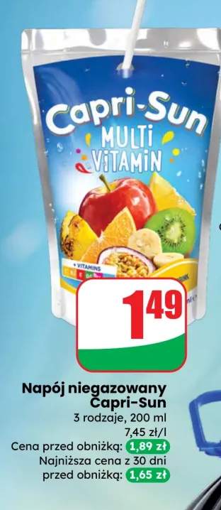Napój niegazowany Capri-Sun Multivitamin