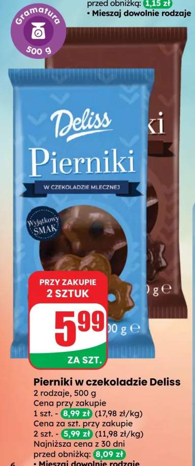 Pierniki w czekoladzie Deliss
