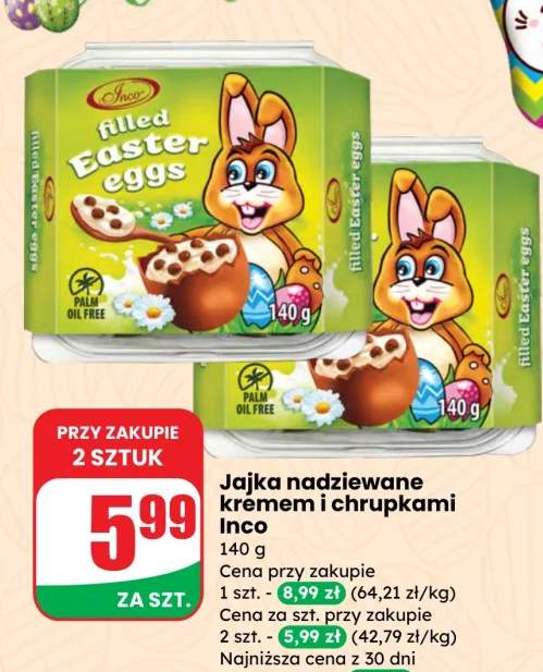 Jajka nadziewane kremem i chrupkami