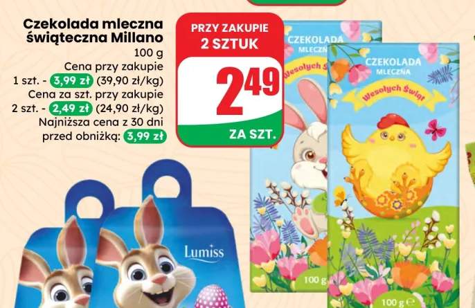 Czekolada mleczna świąteczna