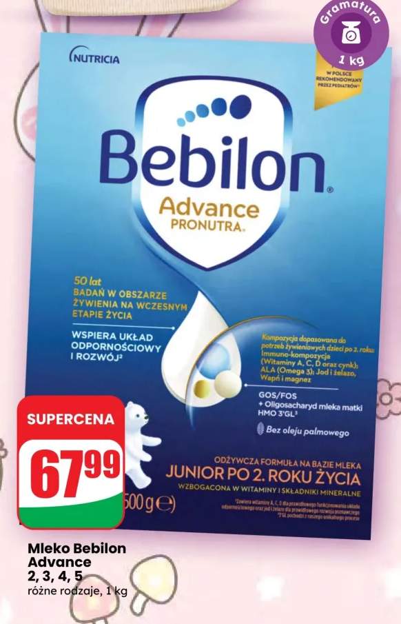 Mleko Advance 2, 3, 4, 5