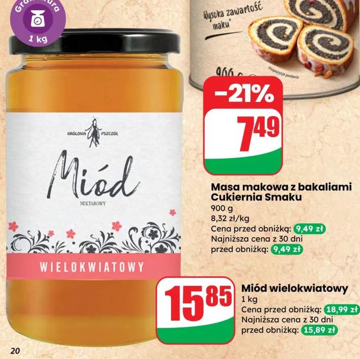 Miód wielokwiatowy