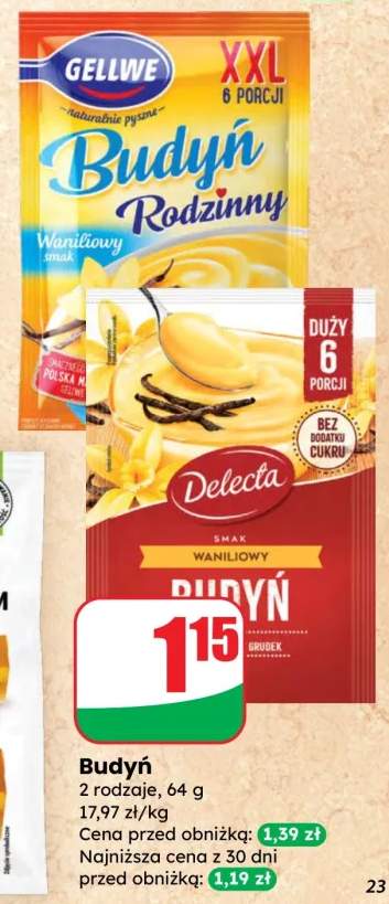 Budyń rodzinny wanilaowy