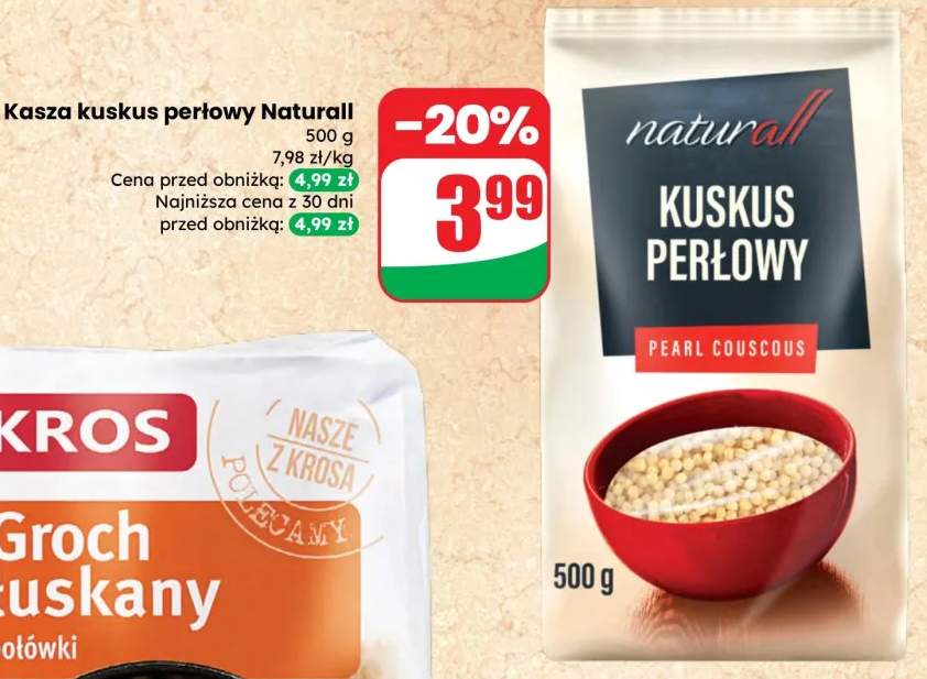 Kasza kuskus perłowy