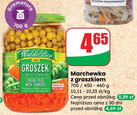 Marchewka z groszkiem