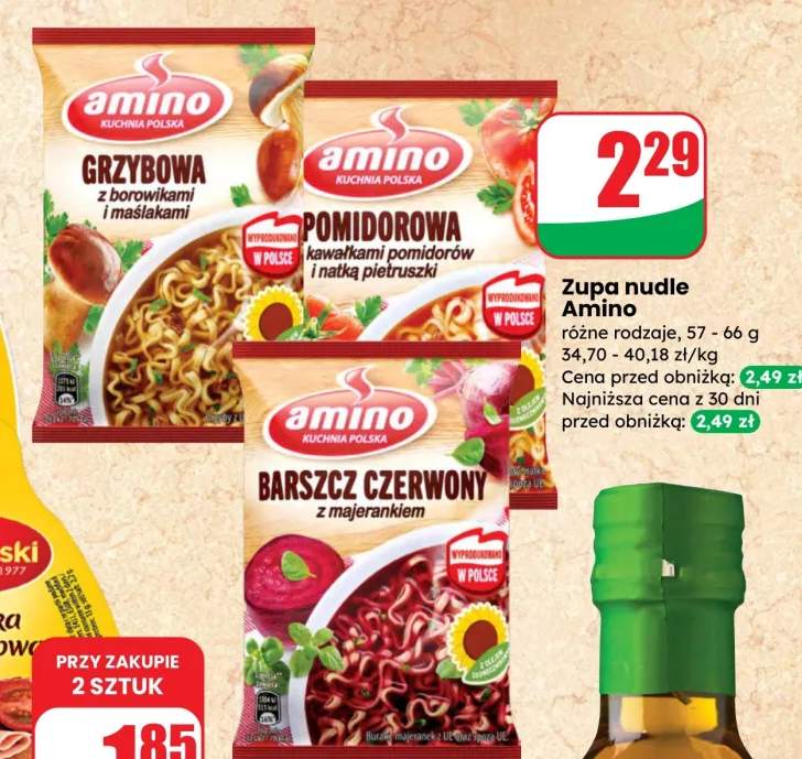 Zupa nudle różne rodzaje