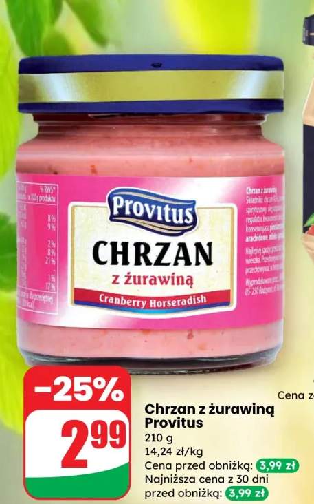 Chrzan z żurawiną Cranberry Horseradish