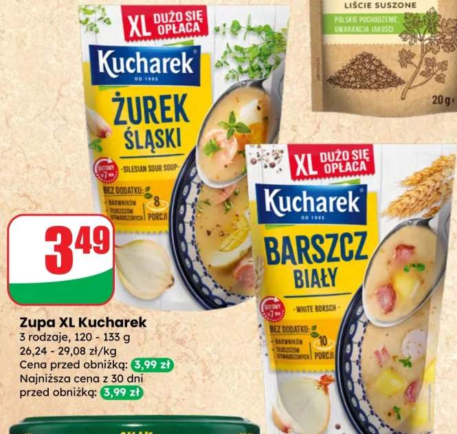 Zupa XL barszcz biały