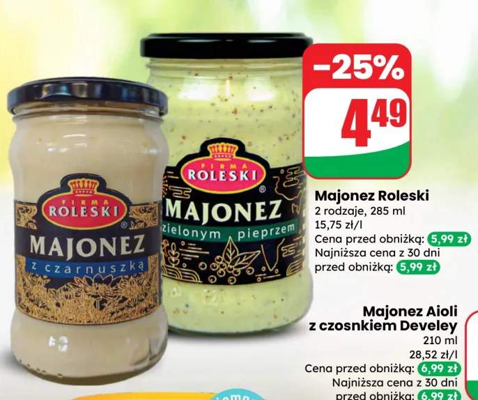 Majonez z zielonym pieprzem