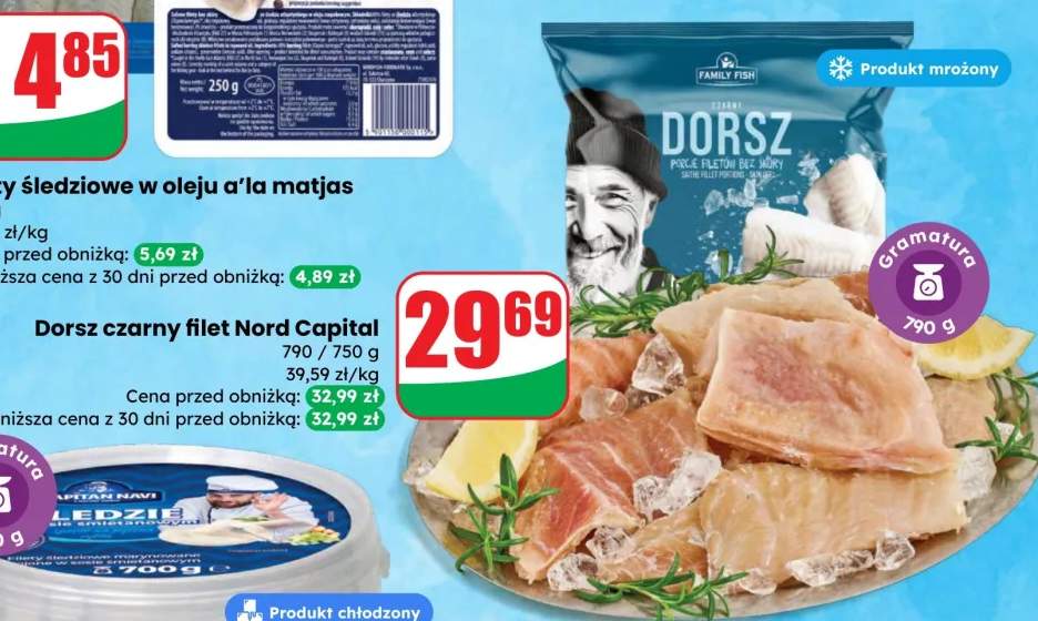 Dorsz czarny filet Nord Capital