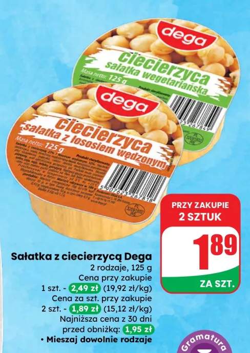 Sałatka z ciecierzycą