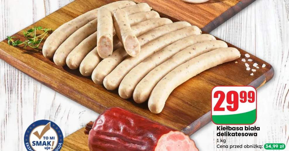 Kiełbasa biała delikatesowa