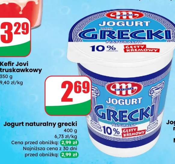 Jogurt naturalny grecki Mlekovita