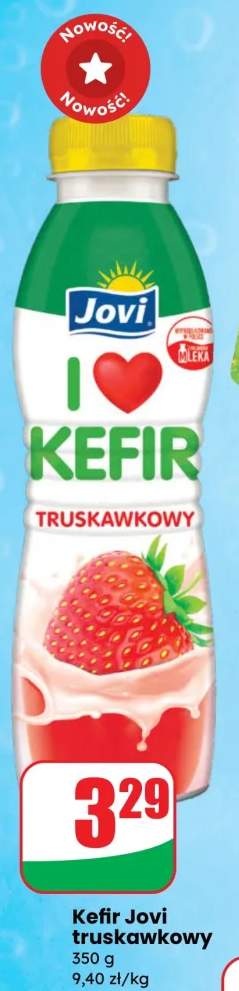 Kefir truskawkowy Jovi