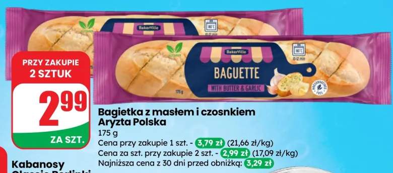 Bagietka z masłem i czosnkiem