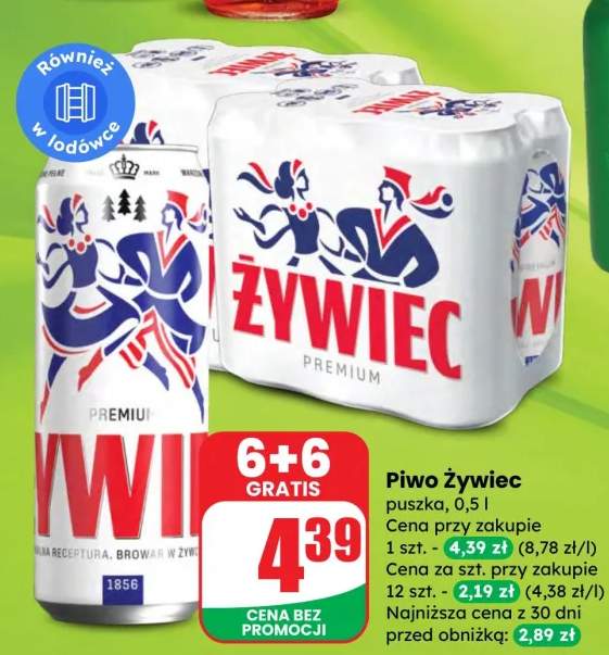 Piwo Żywiec puszka