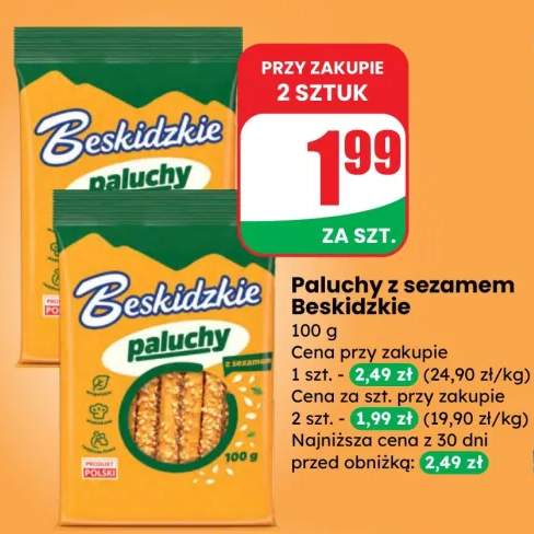 Paluchy z sezamem