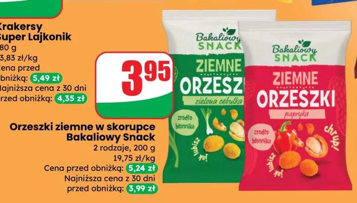 Orzeszki ziemne w skorupce
