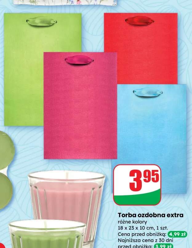 Świeca zapachowa w szkle kolorowym 2 rodzaje