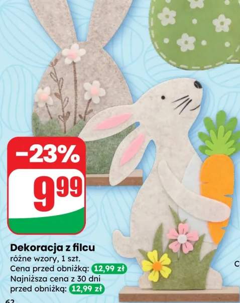 Dekoracja z filcu różne wzory