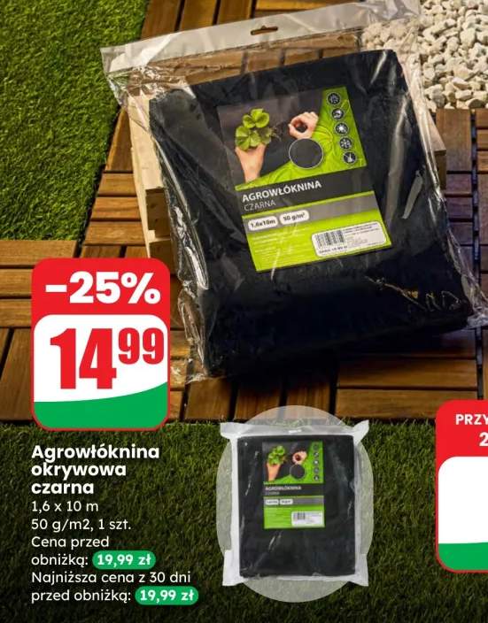Agrowłóknina okrywowa czarna