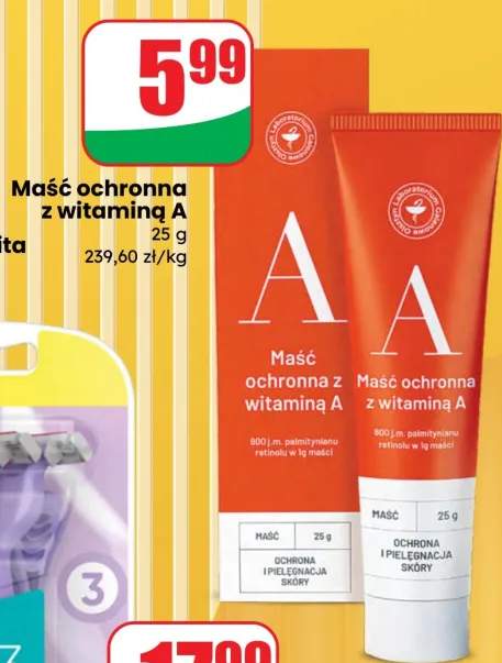 Maść ochronna z witaminą A