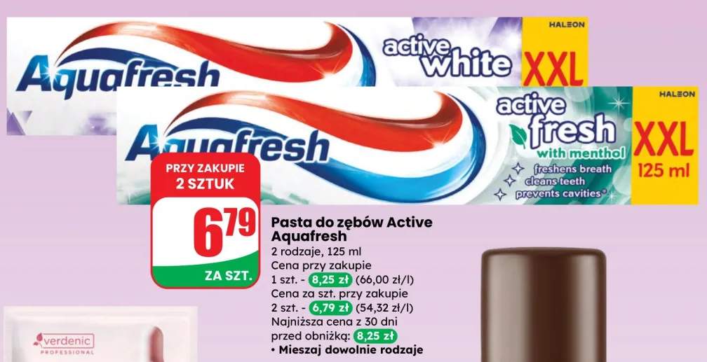 Pasta do zębów Active