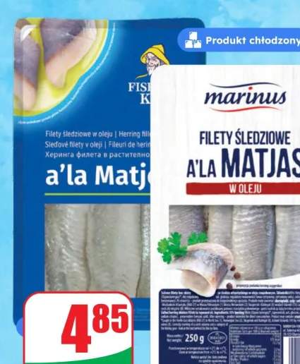 filety śledziowe w oleju