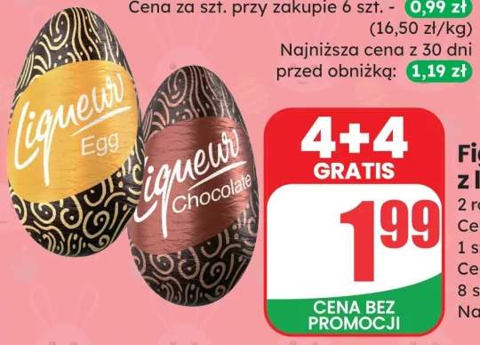 Figurka szyszka z likierem Chocolate