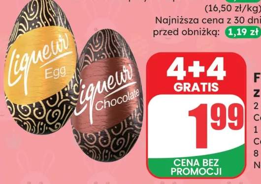 Figurka szyszka z likierem Egg