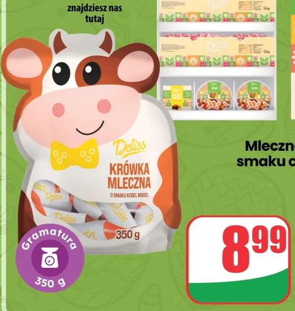 Cukierki krówka o smaku kogel mogel