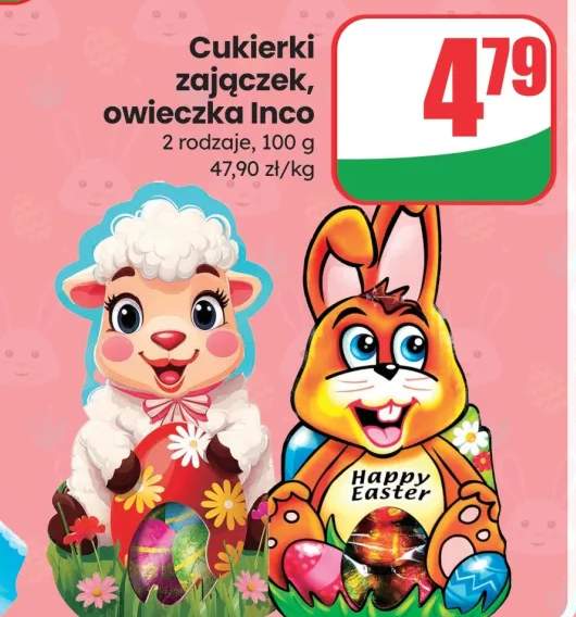 Cukierki zajączek