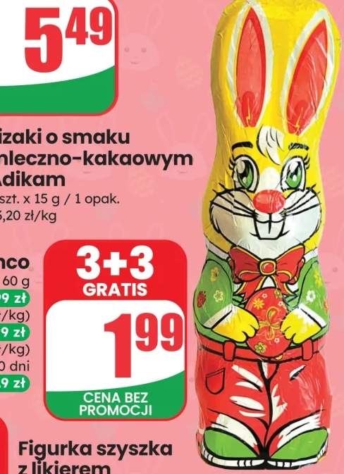 Lizaki o smaku mleczno-kakaowym