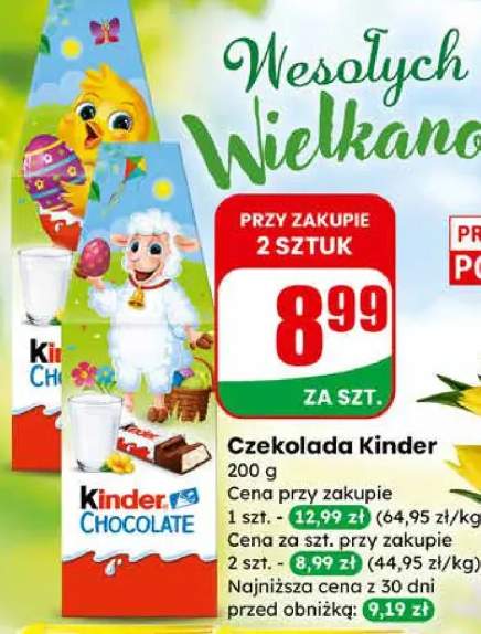 Czekolada Kinder