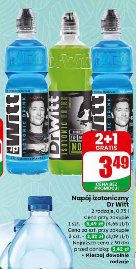 Napój izotoniczny różne rodzaje