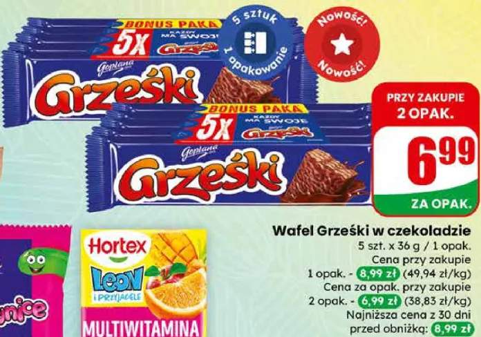Wafel w czekoladzie