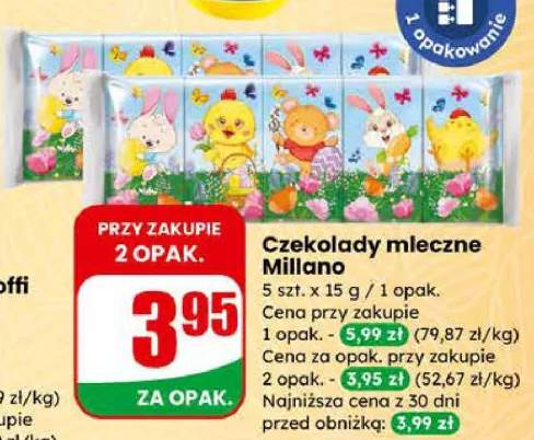 Czekolady mleczne