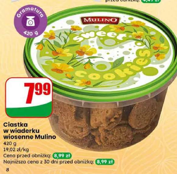 Ciastka w wiaderku wiosenne