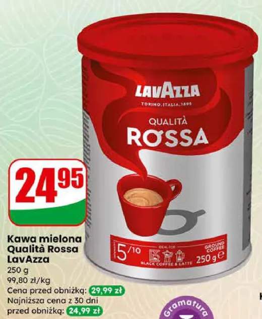 Kawa mielona Qualità Rossa