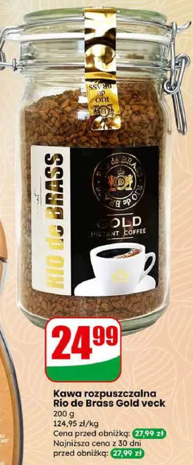 Kawa rozpuszczalna Rio de Brass Gold veck
