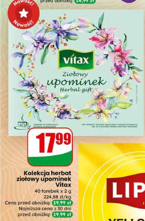Kolekcja herbat ziołowy upominek Herbal gift
