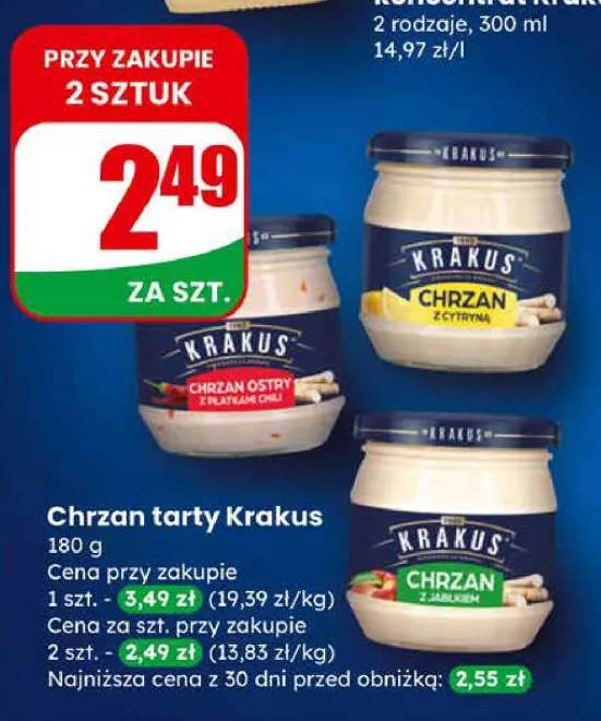 Chrzan tarty