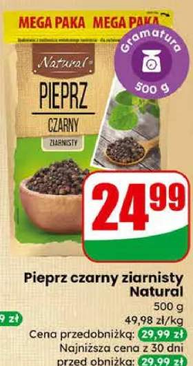 Pieprz czarny ziarnisty
