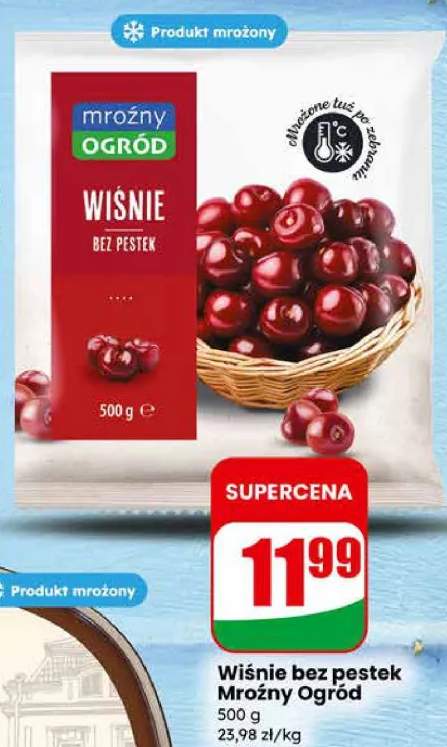 Wiśnie bez pestek mrożone