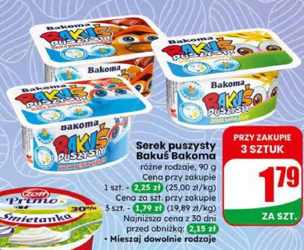 Serek puszysty Bakus