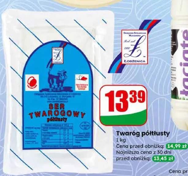 Twaróg półtłusty